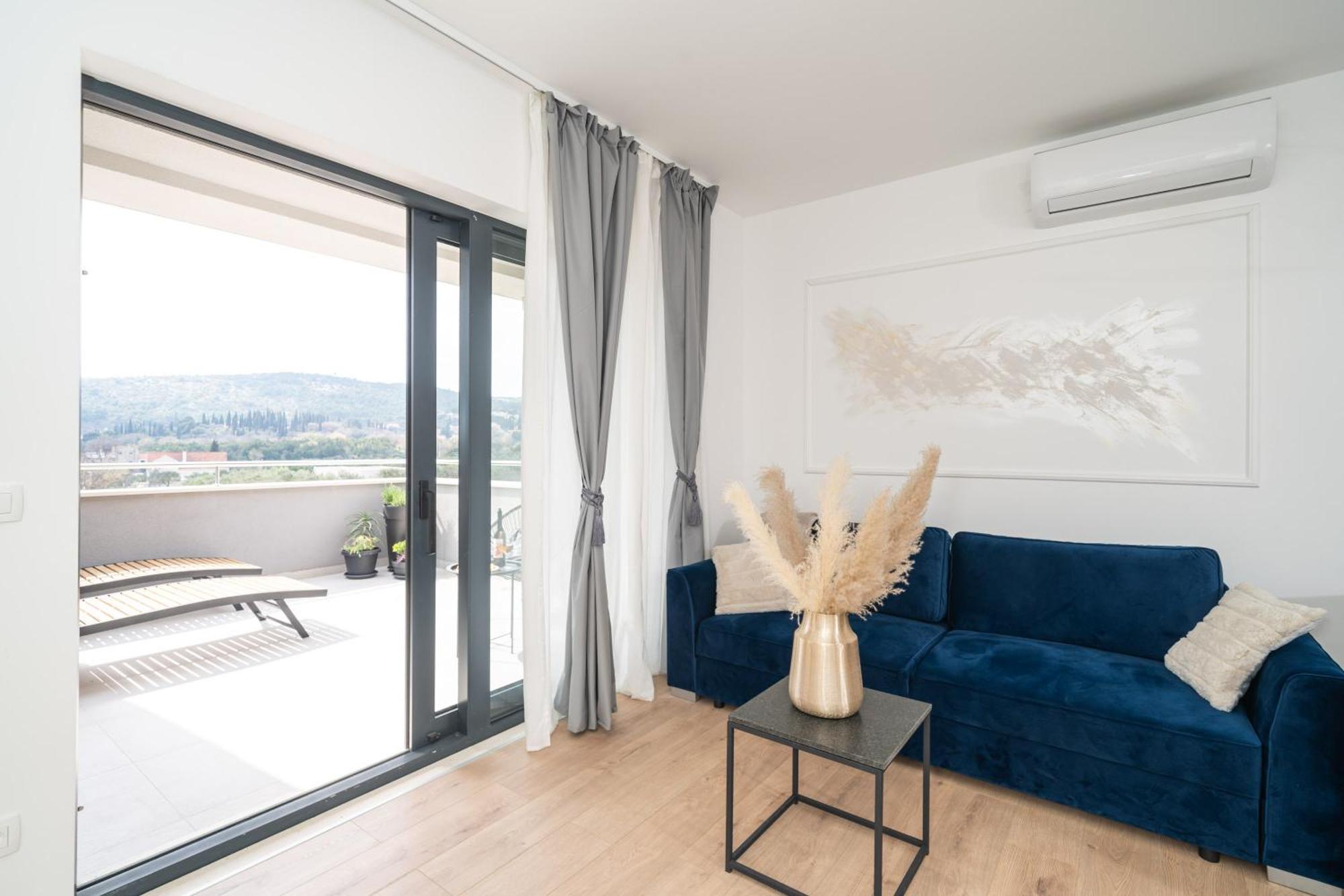 Olive Family House Apartman Mlini Kültér fotó