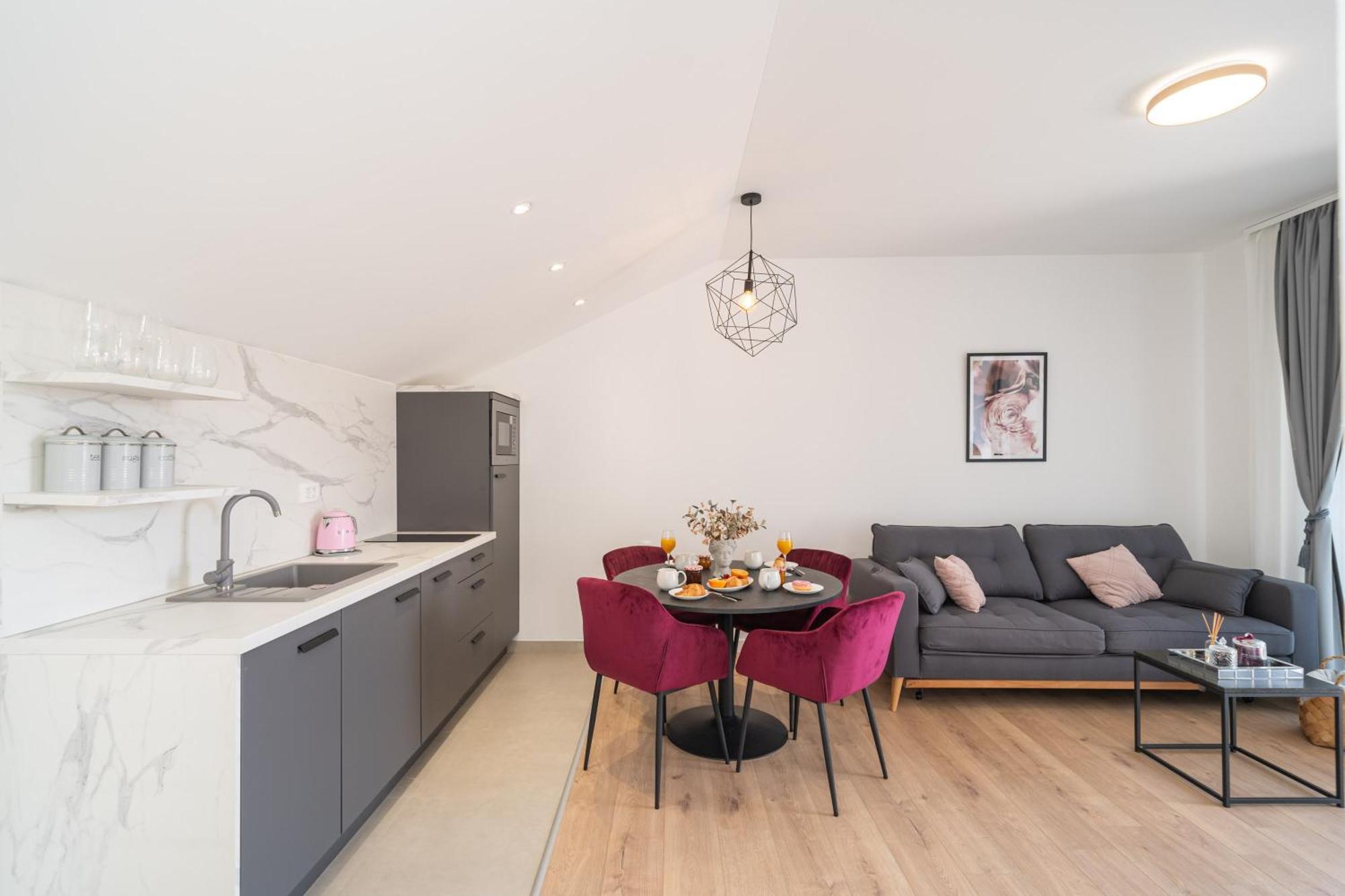 Olive Family House Apartman Mlini Kültér fotó